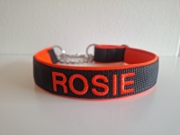 Halve slipketting met naam