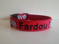 Rood Halsband Friese vlag naam