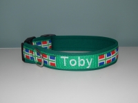 Naam Groen halsband Groningse vlag