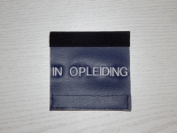 Sleeve klein donkerblauw 3x10 cm IN OPLEIDING
