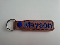 Sleutelhanger naam caramel