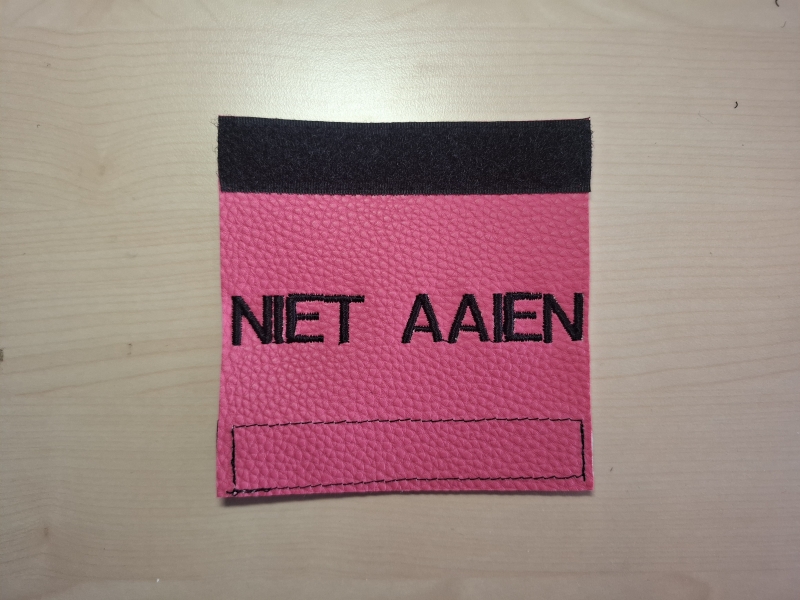 Sleeve 3x10 cm HULPHOND roze