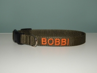 Halsband met naam 1,5cm