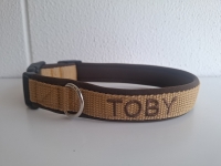 Halsband met naam 2cm