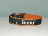 Halsband met naam 2cm