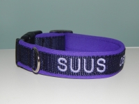 Halsband met naam 2cm