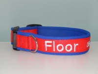 Halsband met naam 2,5cm