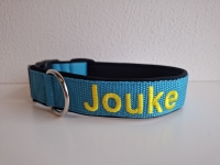 Halsband met naam 3cm
