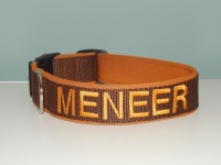 Halsband met naam 3cm
