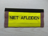Sleeve 3x20cm Gepersonaliseerd neon geel