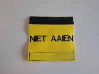 Sleeve 3x10cm Gepersonaliseerd geel